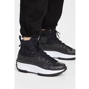 New Converse Run Star Hike Digital Terrain Sneakers in Black Women's Size 5